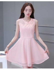 dress korea D3915