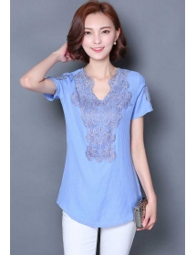 blouse wanita korea T3497