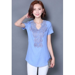 blouse wanita korea T3497