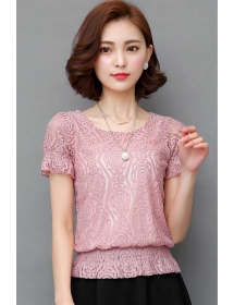 blouse brukat korea T3528