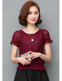 blouse brukat korea T3530