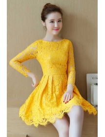 dress brukat D3939