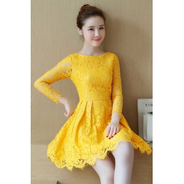 dress brukat D3939