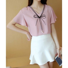 blouse korea T3539