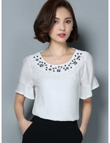 blouse korea T3542