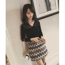 blouse lengan panjang T3552