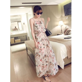 long dress chiffon D3969