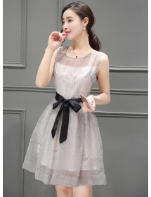 dress korea D3974