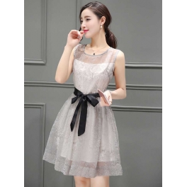 dress korea D3974