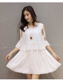 dress wanita import D4004