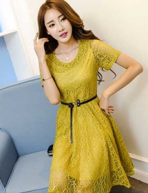 dress brukat D4018