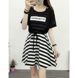 dress wanita import D4021