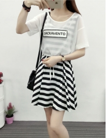 dress wanita import D4022