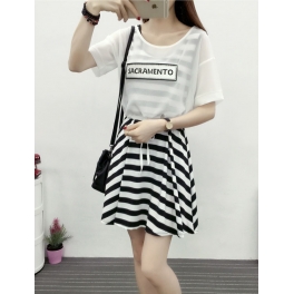 dress wanita import D4022