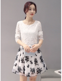 dress korea D4033