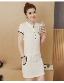 dress wanita import D4058