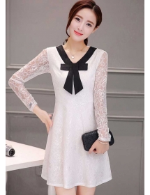 dress brukat D4060