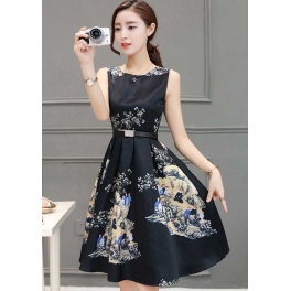 dress korea D4070