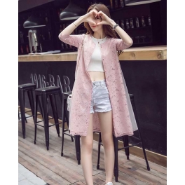 cardigan brukat korea T3679