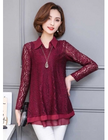 blouse brukat T3682