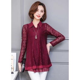 blouse brukat T3682