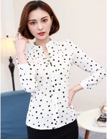 blouse polkadot import T3694