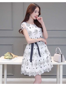 dress korea D4125