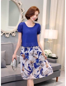 dress chiffon D4137