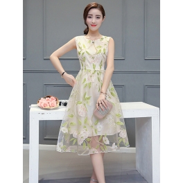 dress korea D4156