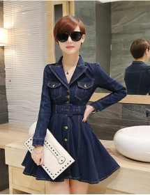 coat denim D4155