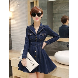 coat denim D4155