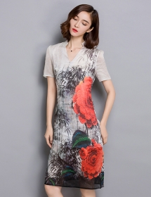 dress korea D4162