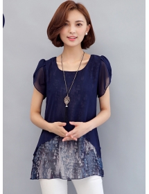 blouse chiffon T3742