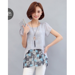 blouse chiffon T3745