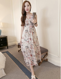 long dress chiffon D4178