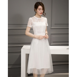 midi dress korea D4179