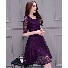 dress brukat D4203