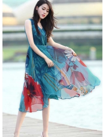 midi dress import D4204