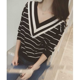 blouse rajut import T3757