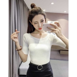 blouse rajut import T3762