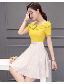 dress wanita korea D4240