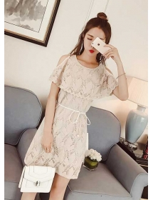 dress brukat import D4254