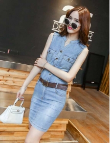 dress denim D4256