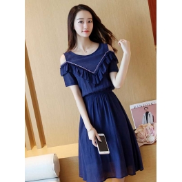 dress wanita import D4281