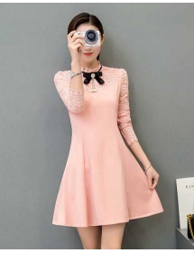 dress wanita korea D4283