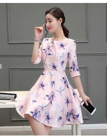 dress korea D4289