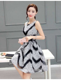 dress korea D4296