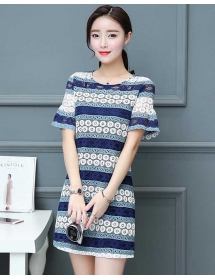 dress brukat korea D4300