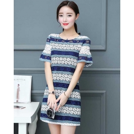 dress brukat korea D4300