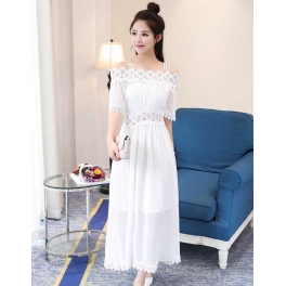 long dress sabrina D4302